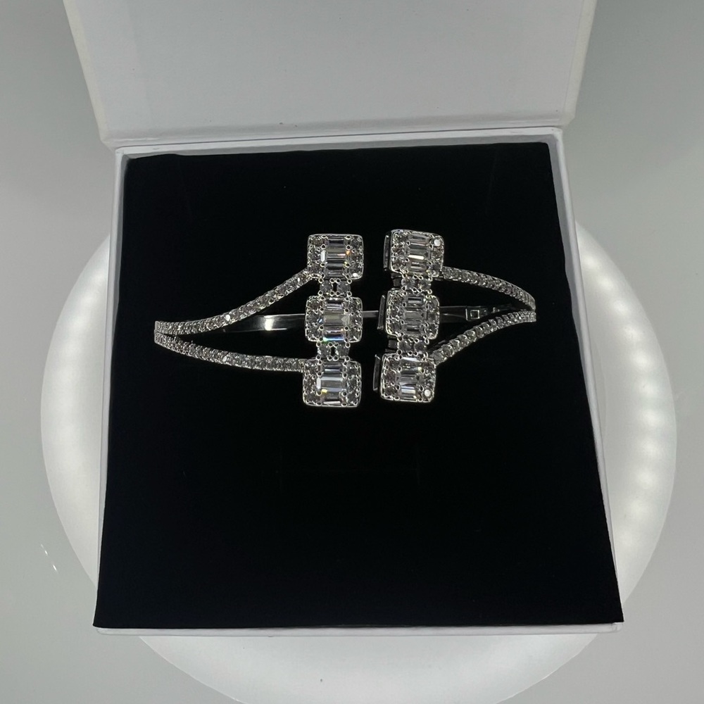 Silver Icy Bracelet Bangle